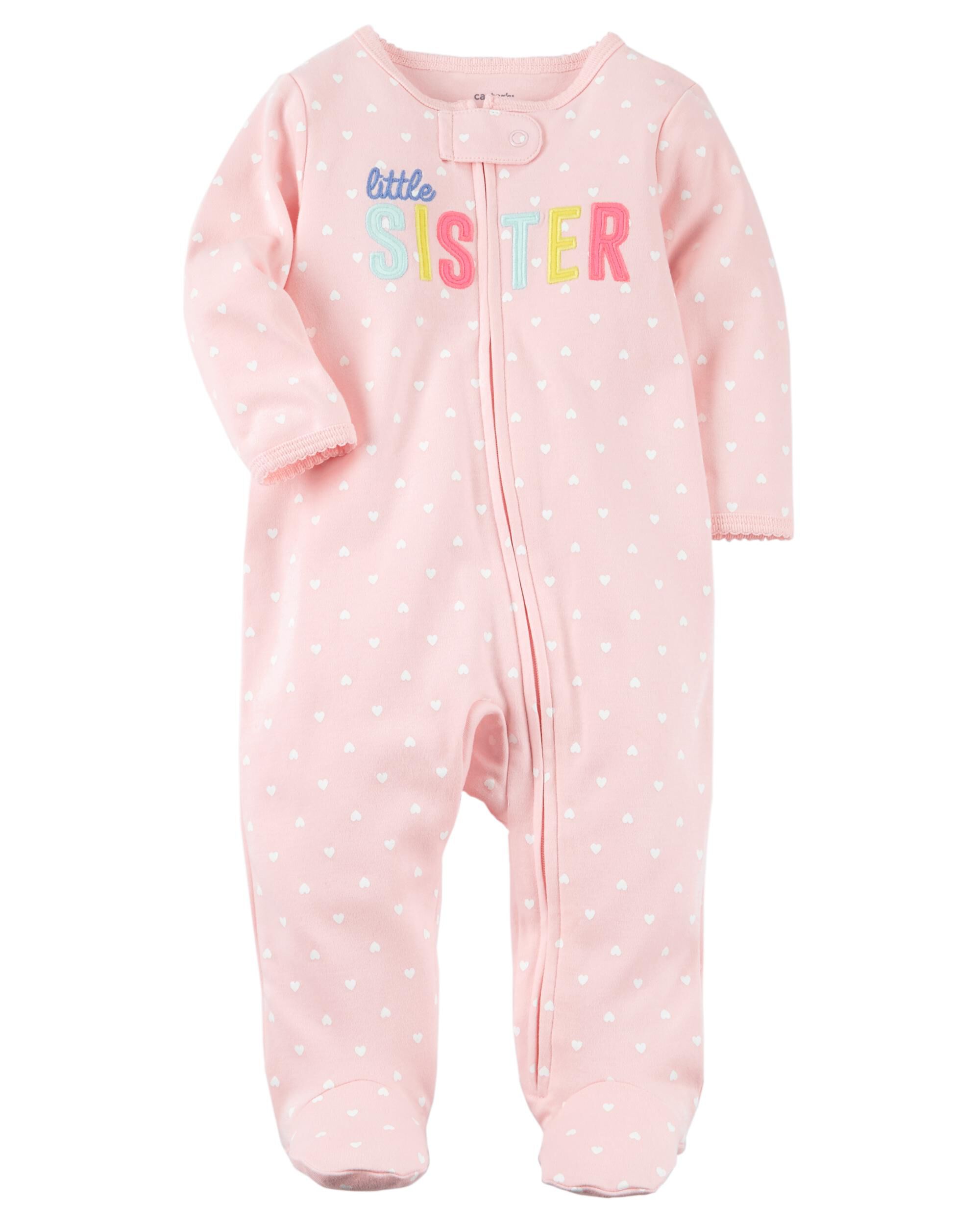 carter's big sister pajamas