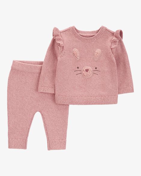  Product image 1 of Baby 2-Piece Bunny Pullover & Jogger Set