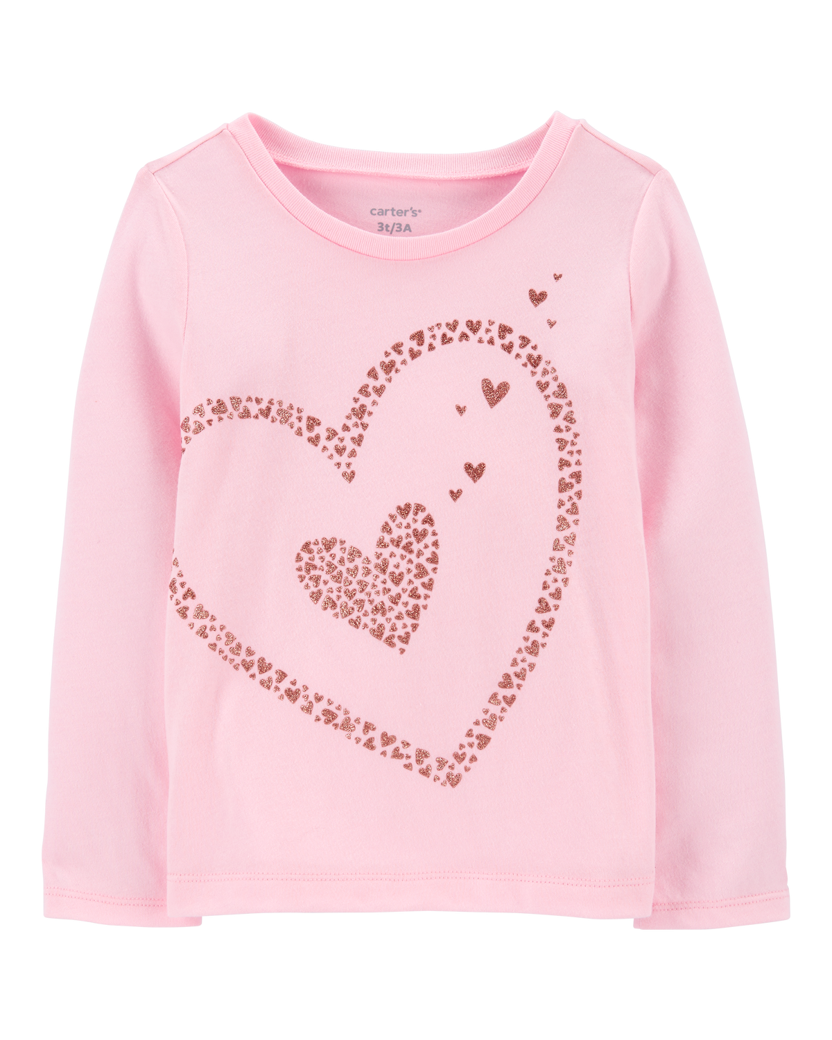 Toddler Heart Long-Sleeve Graphic Tee - Carter's | Carter's