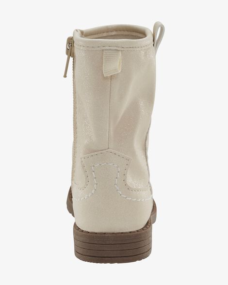  Product image 3 of Toddler Cowgirl Boots - White
