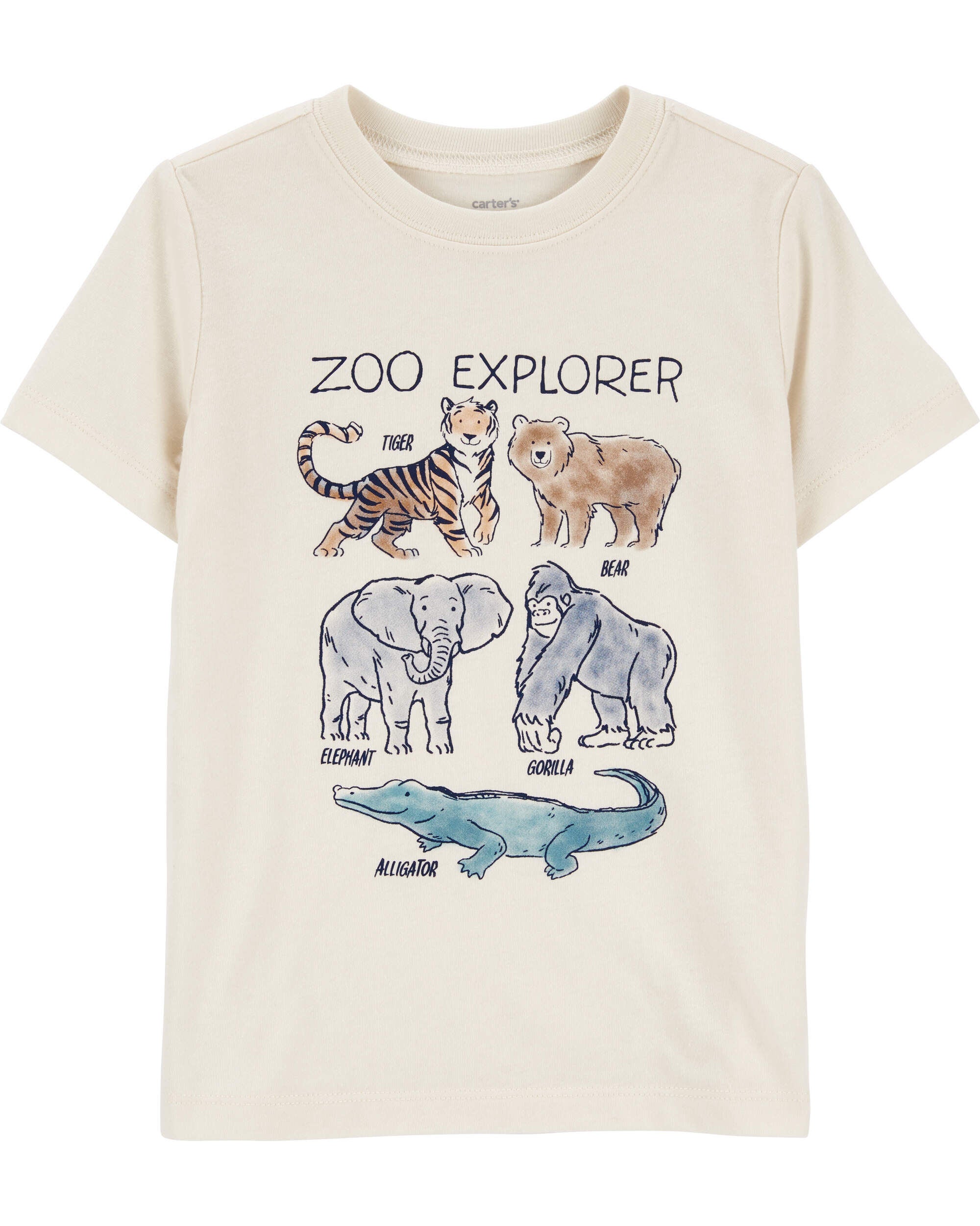 Carter's zoo collection top