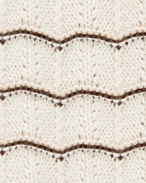 Product image 3 of Toddler Striped Crotchet Knit Tank Dress