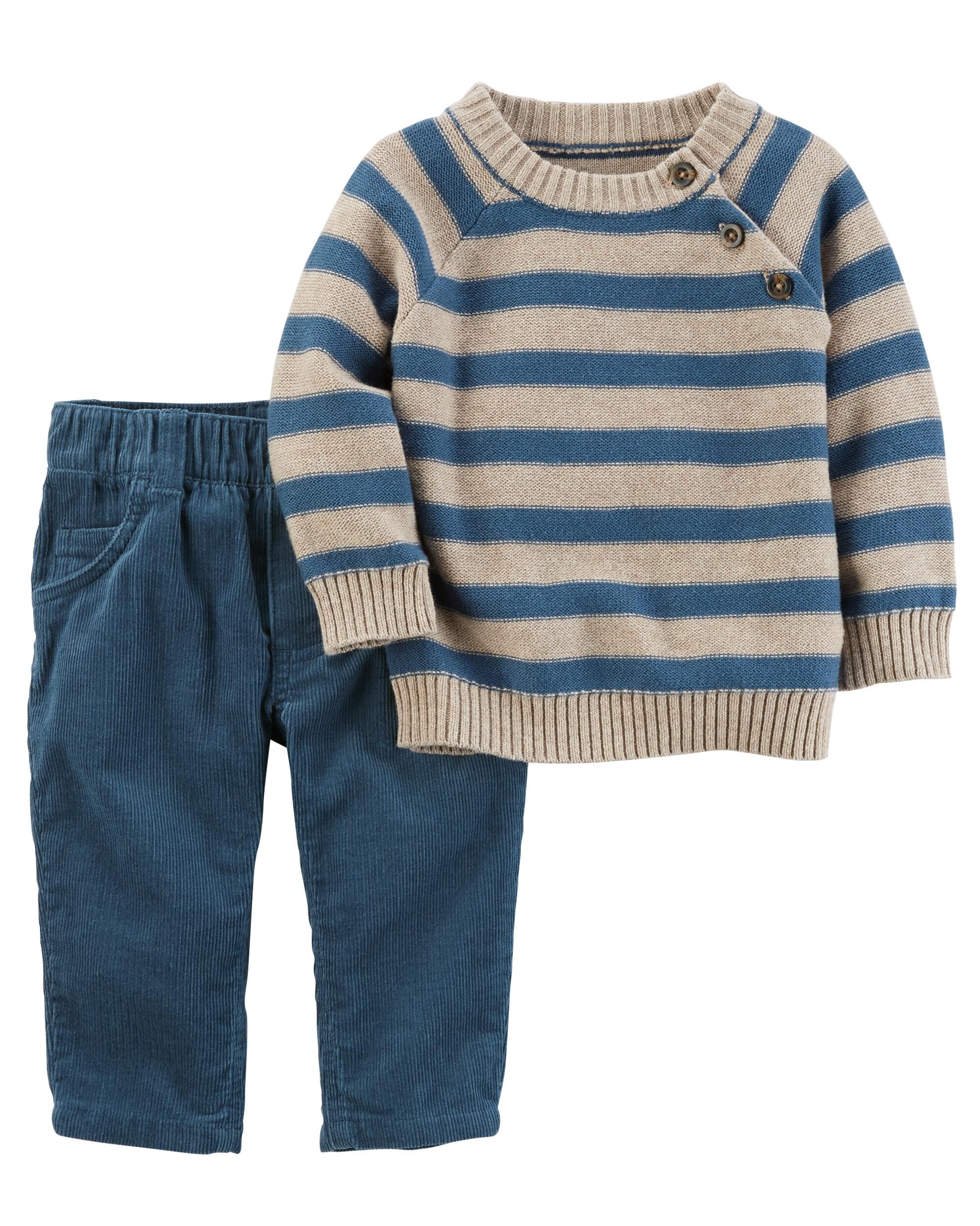 corduroy striped pants