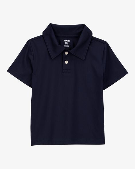 Product image 2 of Toddler 2-Pack Active Uniform Polo Shirts in Moisture Wicking BeCool™ Fabric - Navy