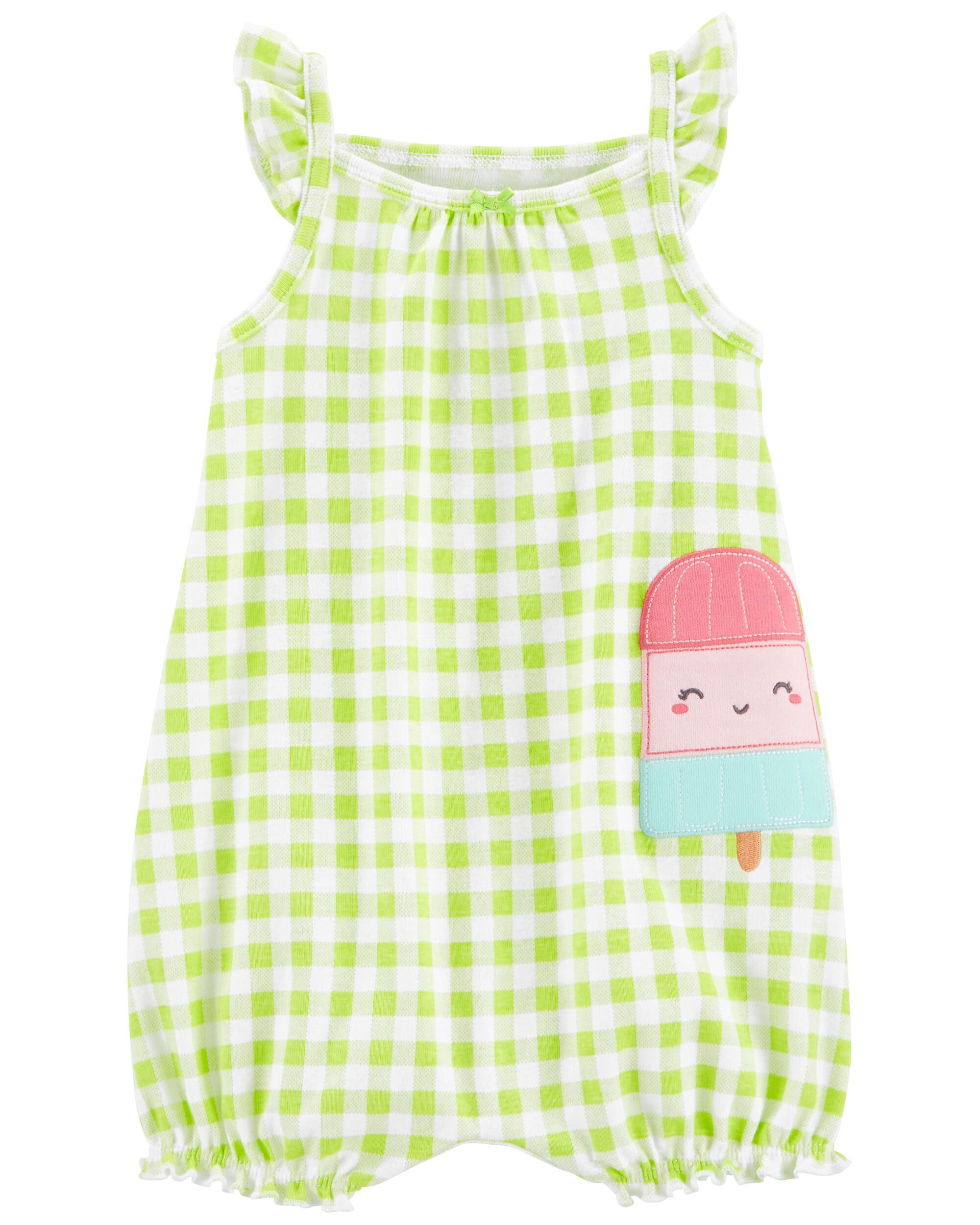Details about   CARTERS BABY Girl ROMPER  ONE 1 PIECE  Sz 9 MONTHS NWT #P164 