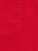 Red - Kid Pull-On Cotton Shorts, Selected