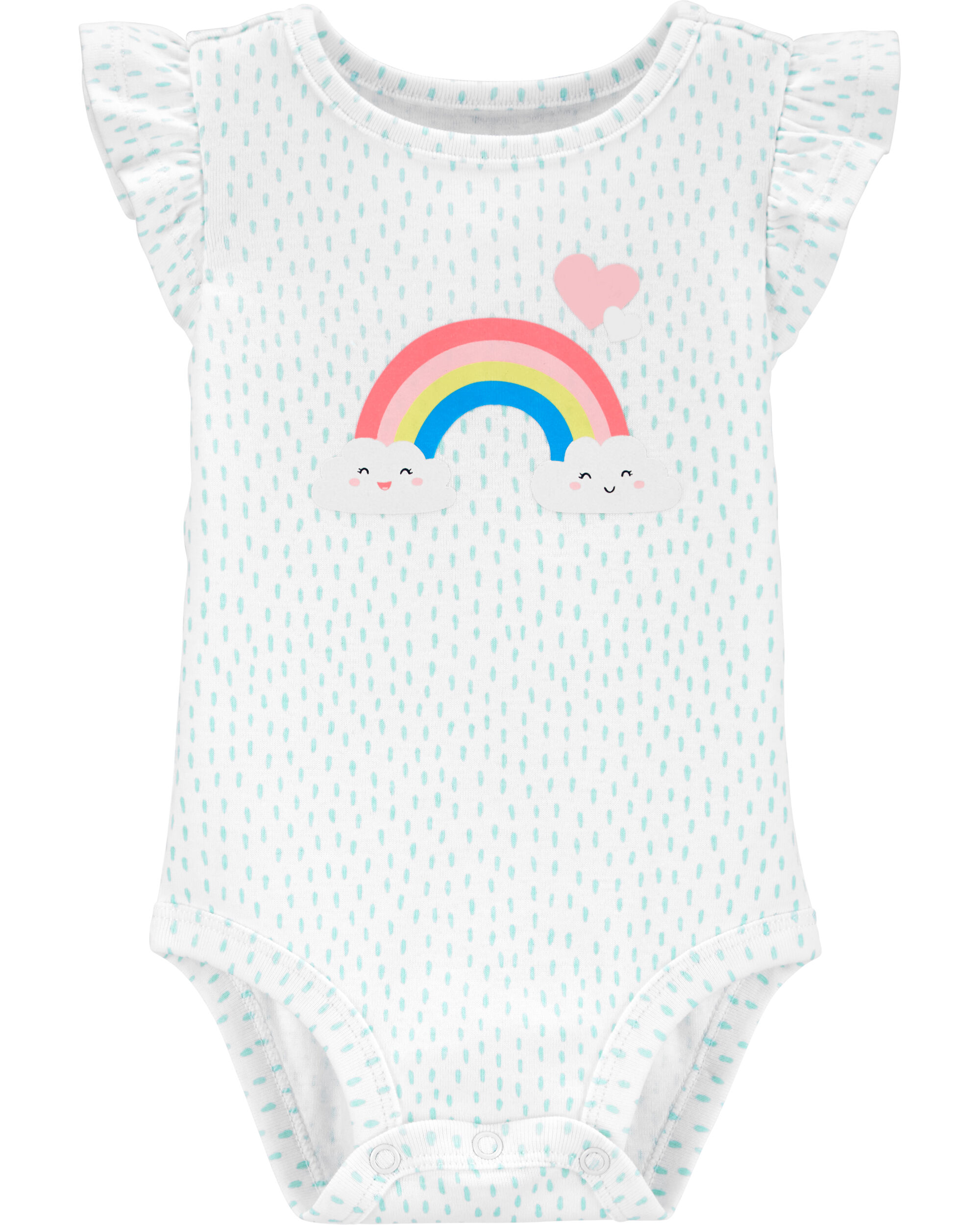 carter's rainbow onesie