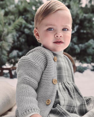 Product image 1 of Baby Organic Cotton Signature Stitch Cardigan