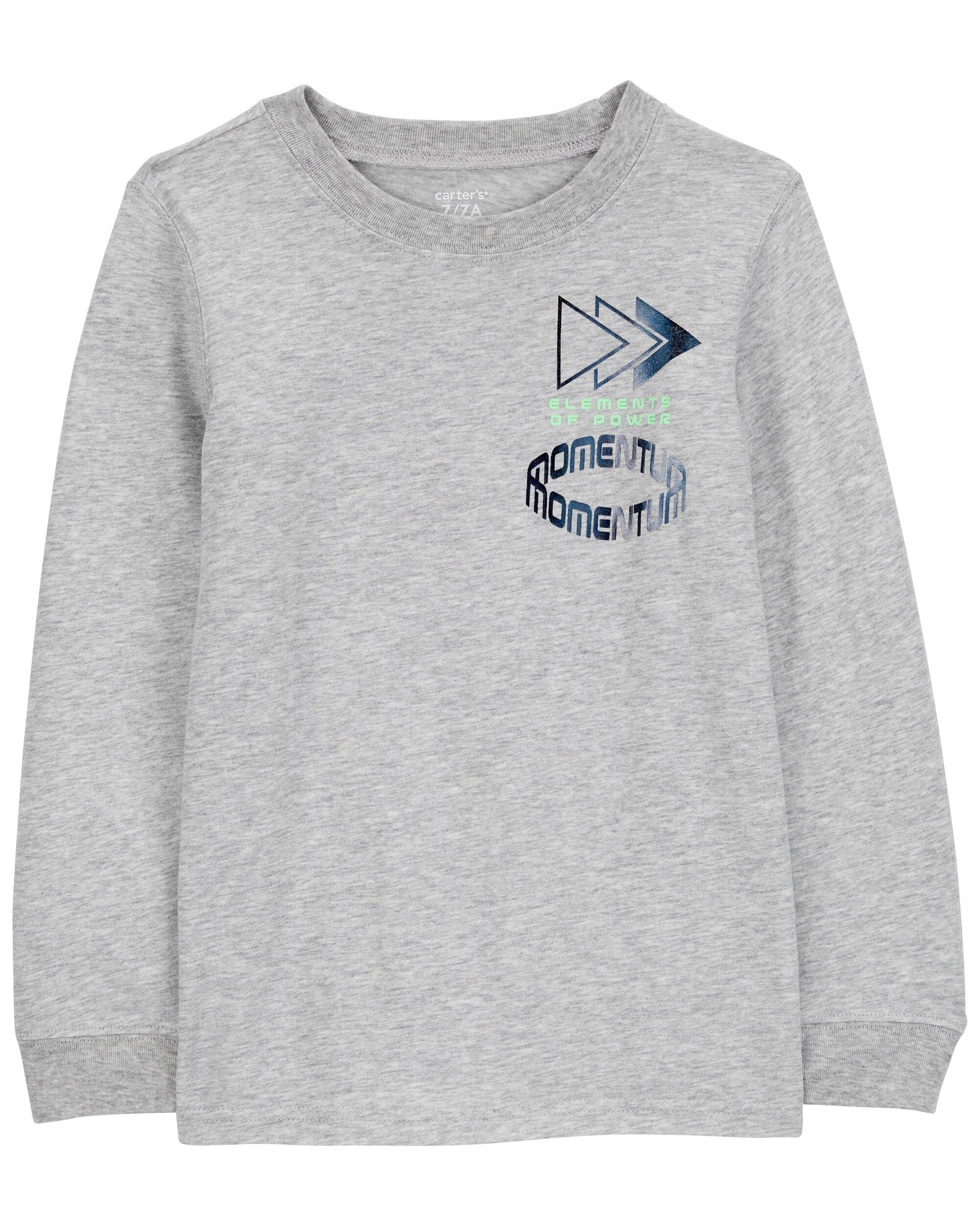 Kid Long-Sleeve Pocket Tee - Carter's | Carter's