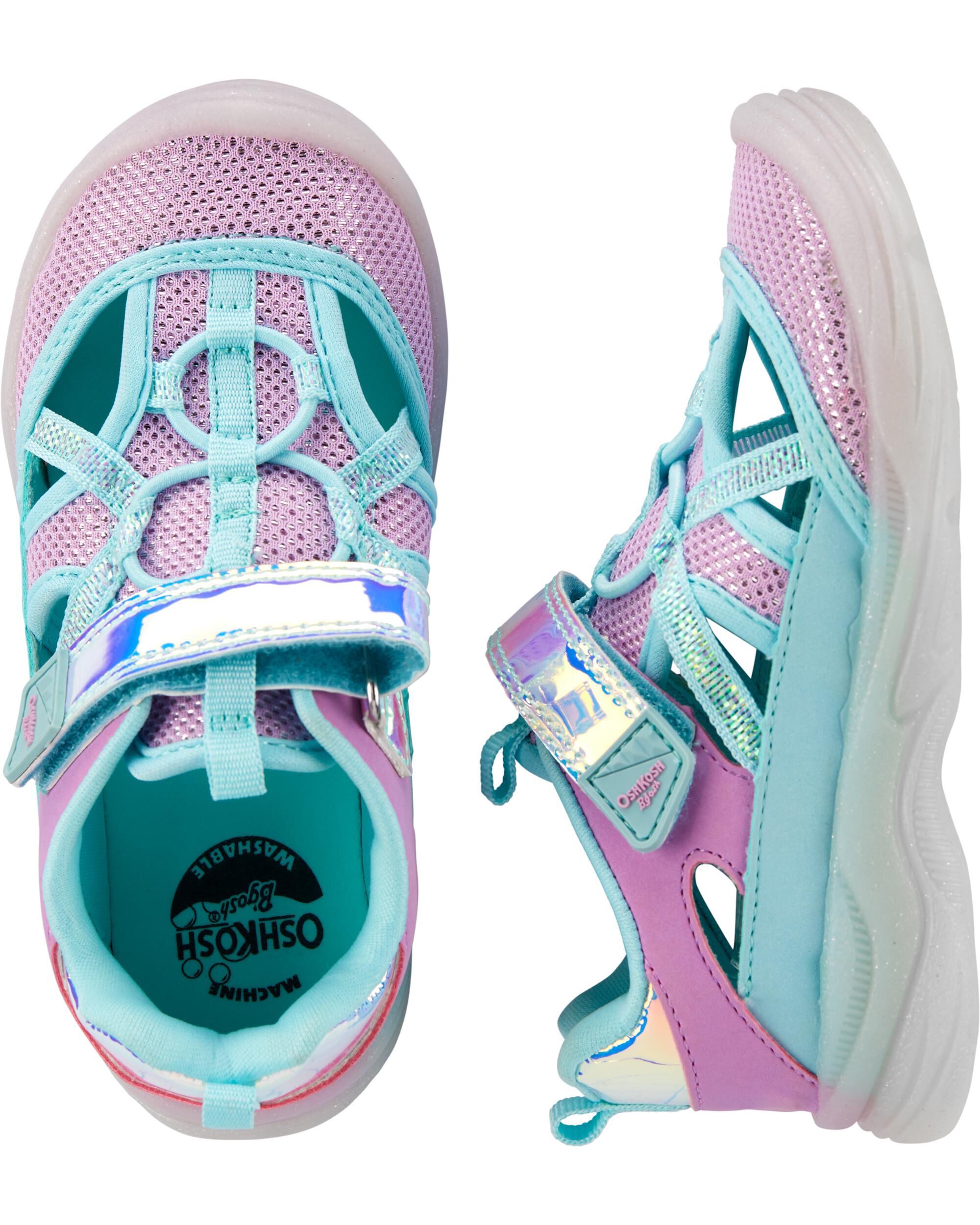 oshkosh turquoise bump toe sandals