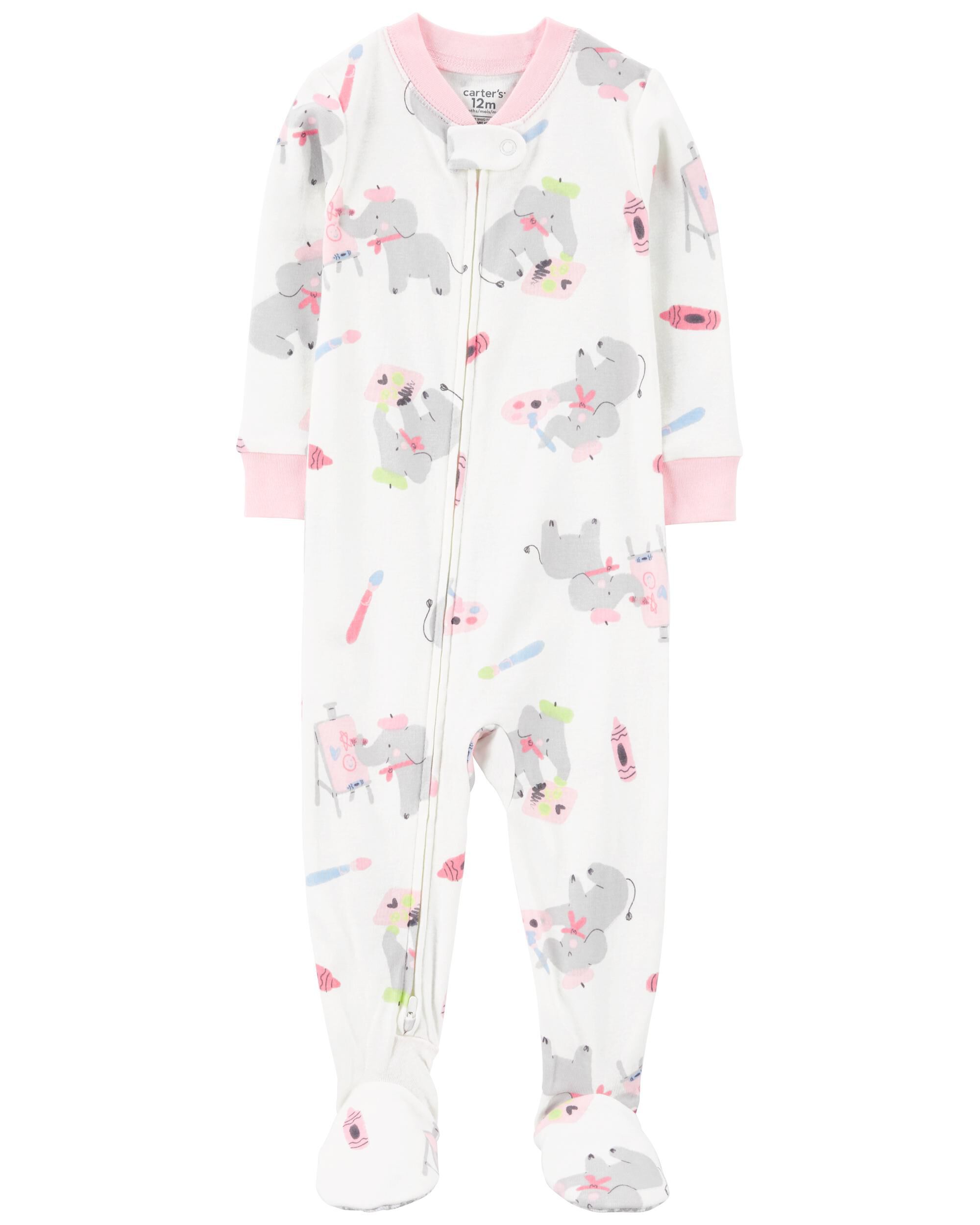 Elephant footie pajamas 2025