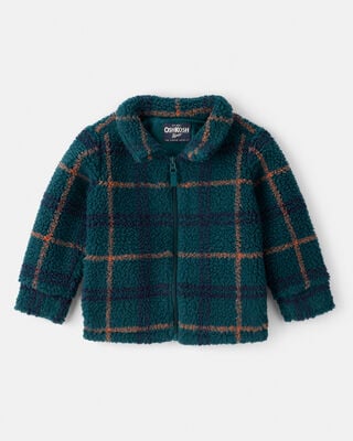 Toddler Boy Recycled Velour Jacket 