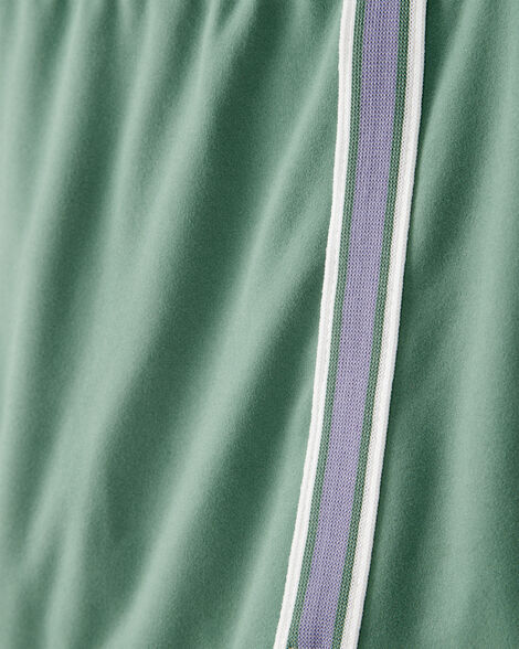 Girls Knit Active Skort - Green