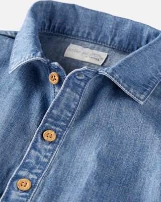 Product image 2 of Baby Organic Cotton Chambray Jumpsuit
