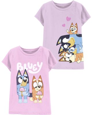 Product image 1 of Toddler 2-Pack Bluey Tees