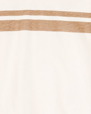 Product image 2 of Baby Striped Short-Sleeve Tee - Cream