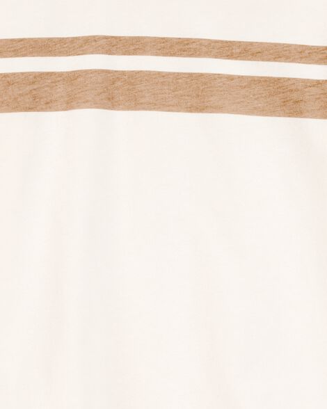  Product image 2 of Baby Striped Short-Sleeve Tee - Cream