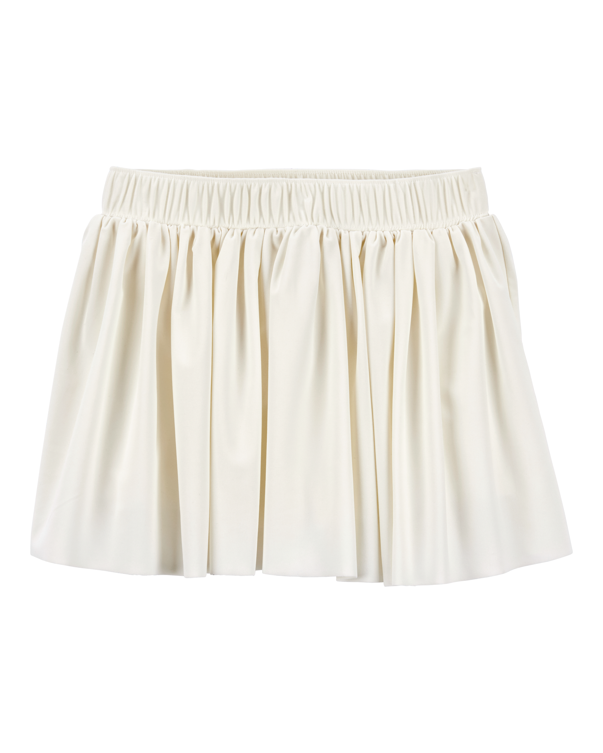 Kid Stretch Skort - White