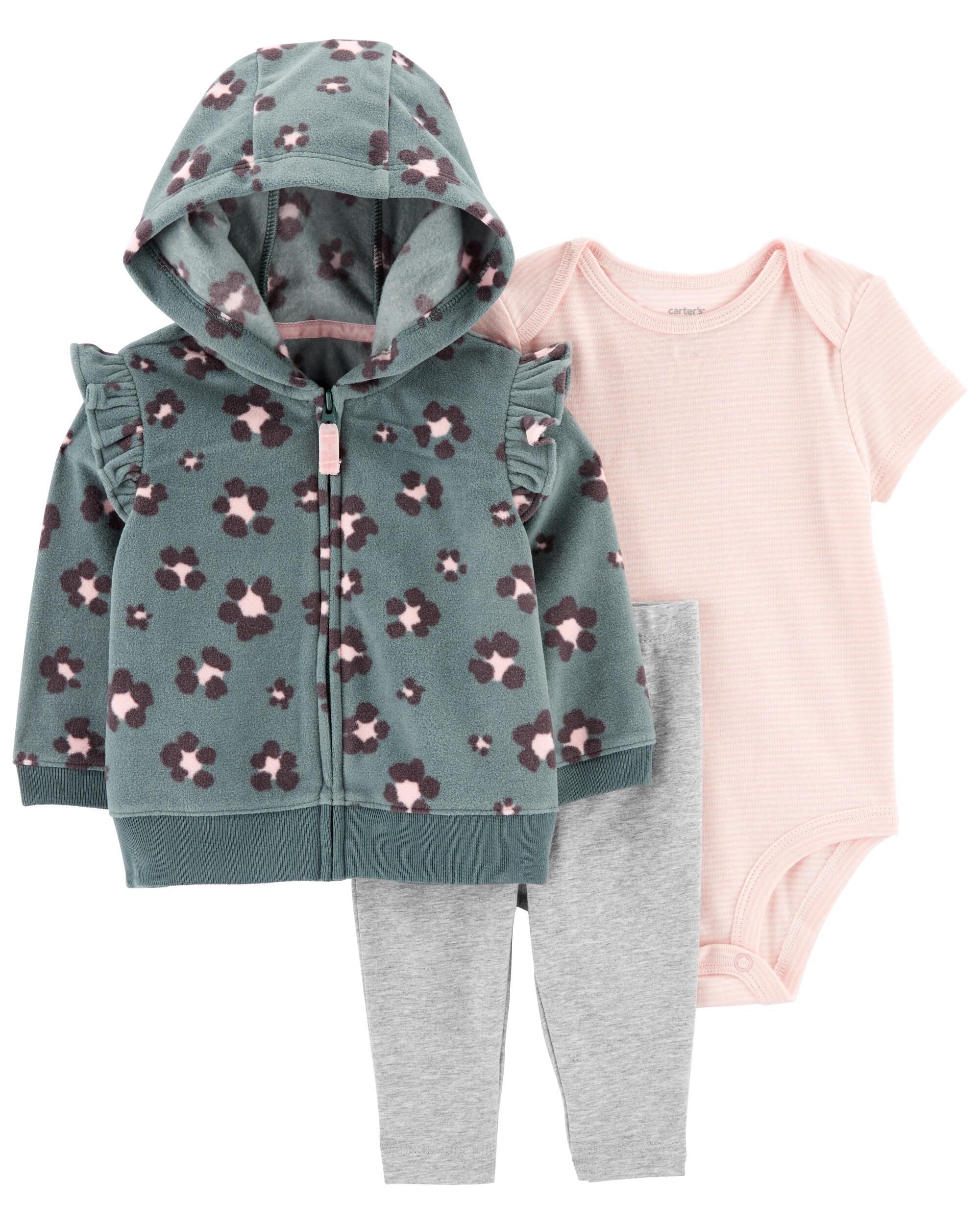 Baby 3 Piece Leopard Little Jacket Set Carter s Carter s