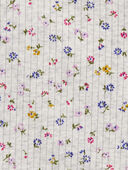 Grey - Kid Floral Henley Top, Selected