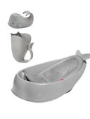 Grey - Baby 3-Piece MOBY Bathtime Essentials Set, Selected