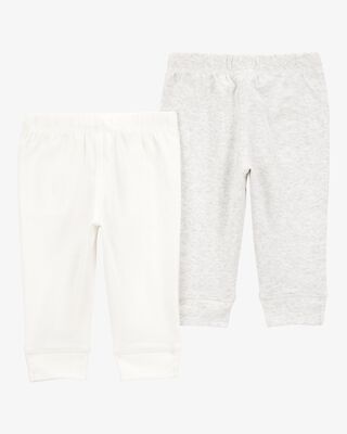 Product image 2 of Baby 2-Pack Pull-On Pants - Ivory