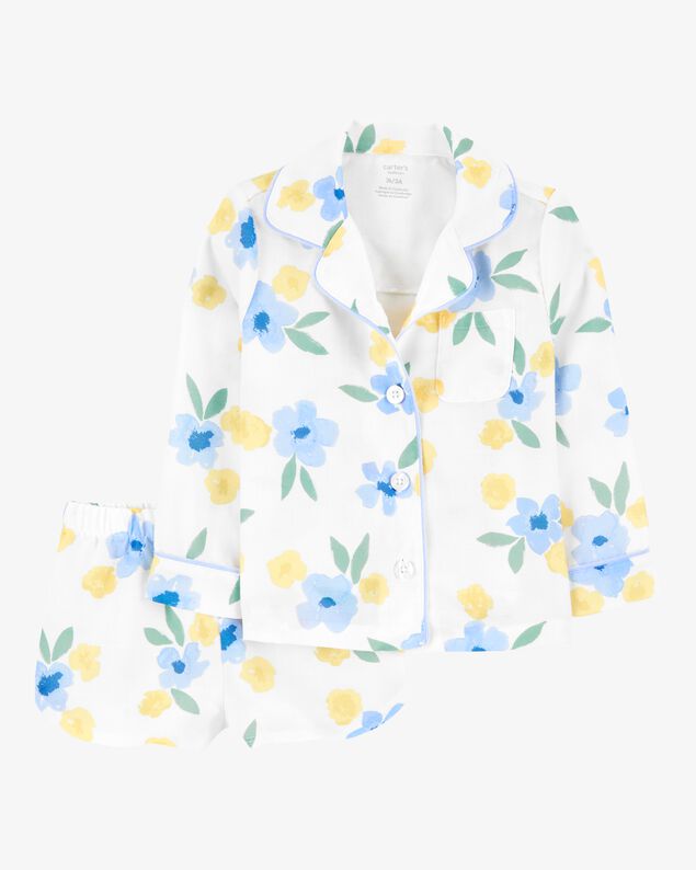 Product image 1 of Toddler Floral Loose Fit 2-Piece Pajamas
