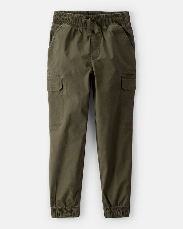 Product image 1 of Boys Cotton Fashion Cargo Pants - Green