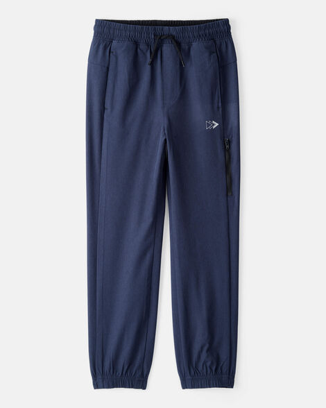 boys active woven jogger - navy