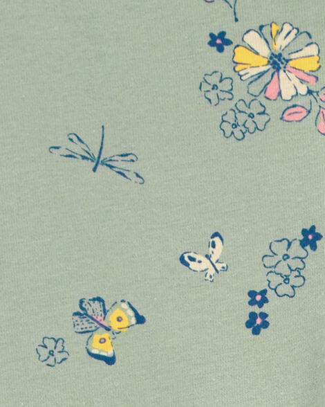 Product image 3 of Toddler Floral Print Stretch Leggings