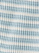 Blue/White - Baby Striped Pull-On Thermal Pants, Selected