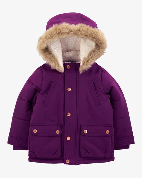 Product image 1 of Baby Faux Fur Hooded Parka