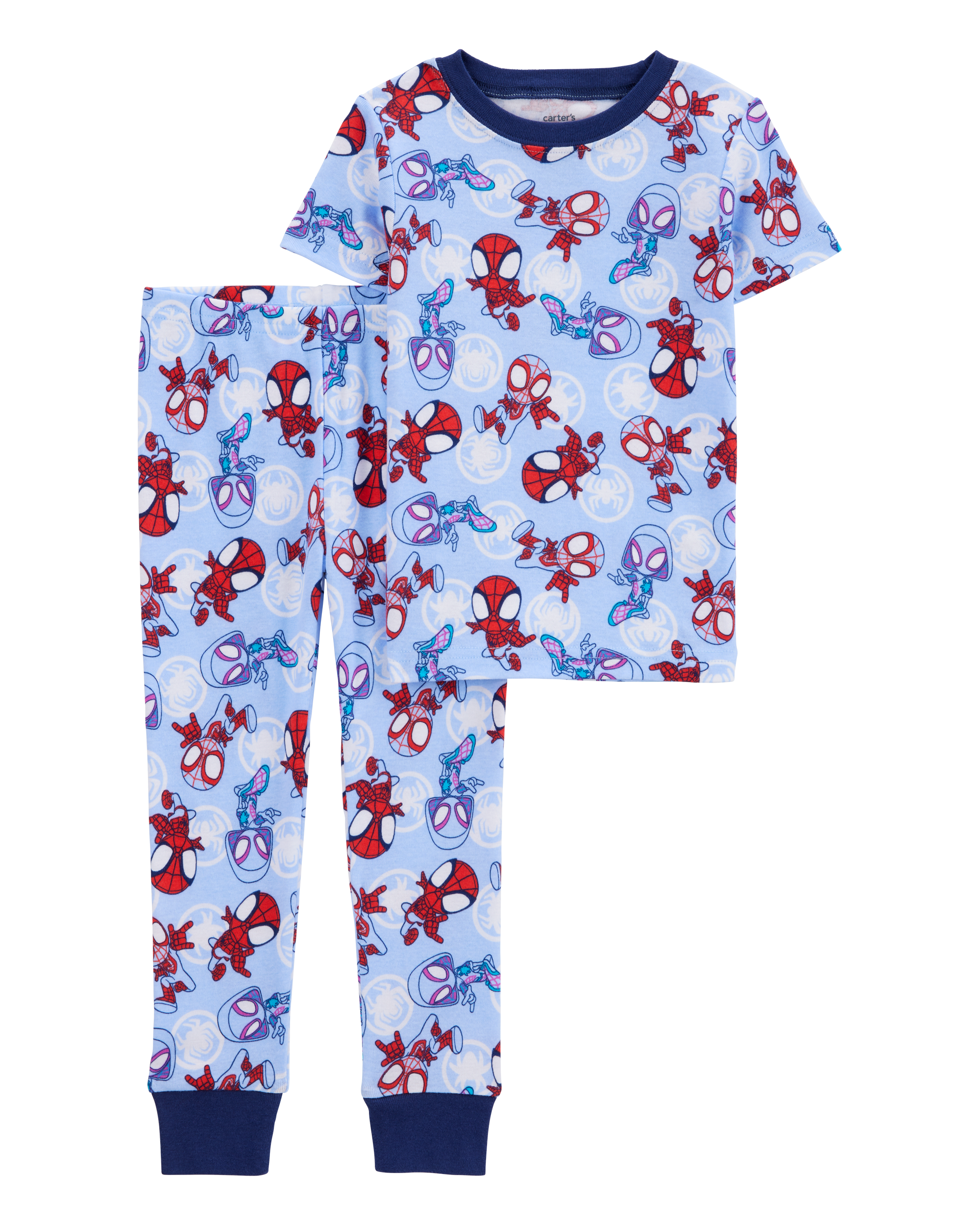 Toddler MARVEL©  Snug Fit Cotton 2-Piece Pajamas - Blue