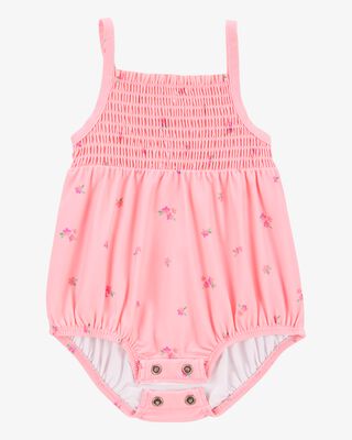 Product image 2 of Baby 1-Piece Floral Swimsuit - Pink