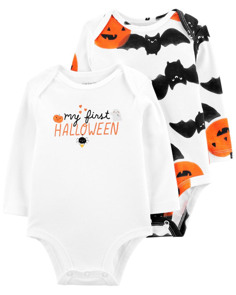 Baby Multi Baby's First Halloween Bodysuits | carters.com