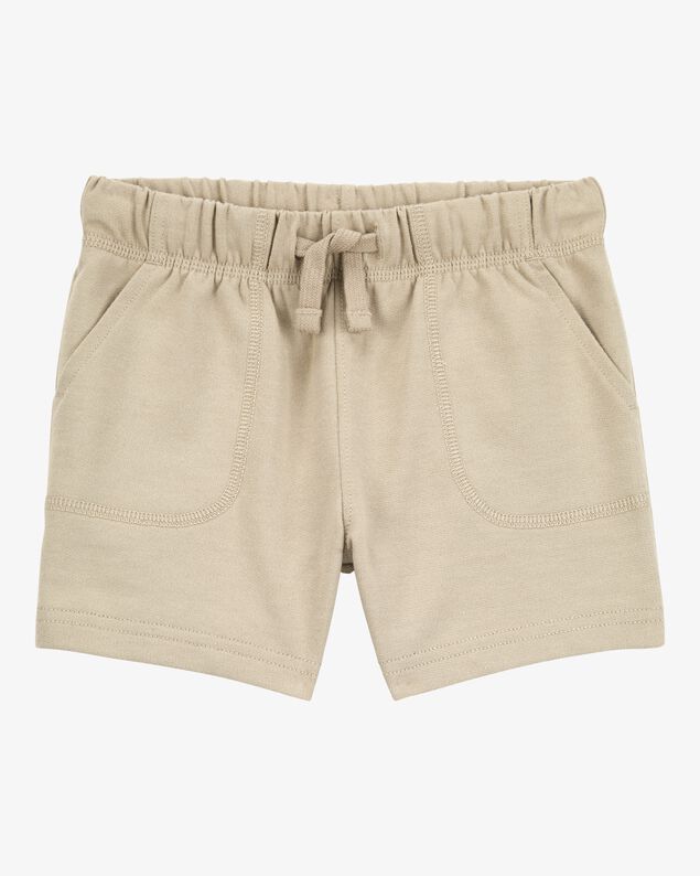 Product image 1 of Baby Boy Pull-On French Terry Shorts - Khaki