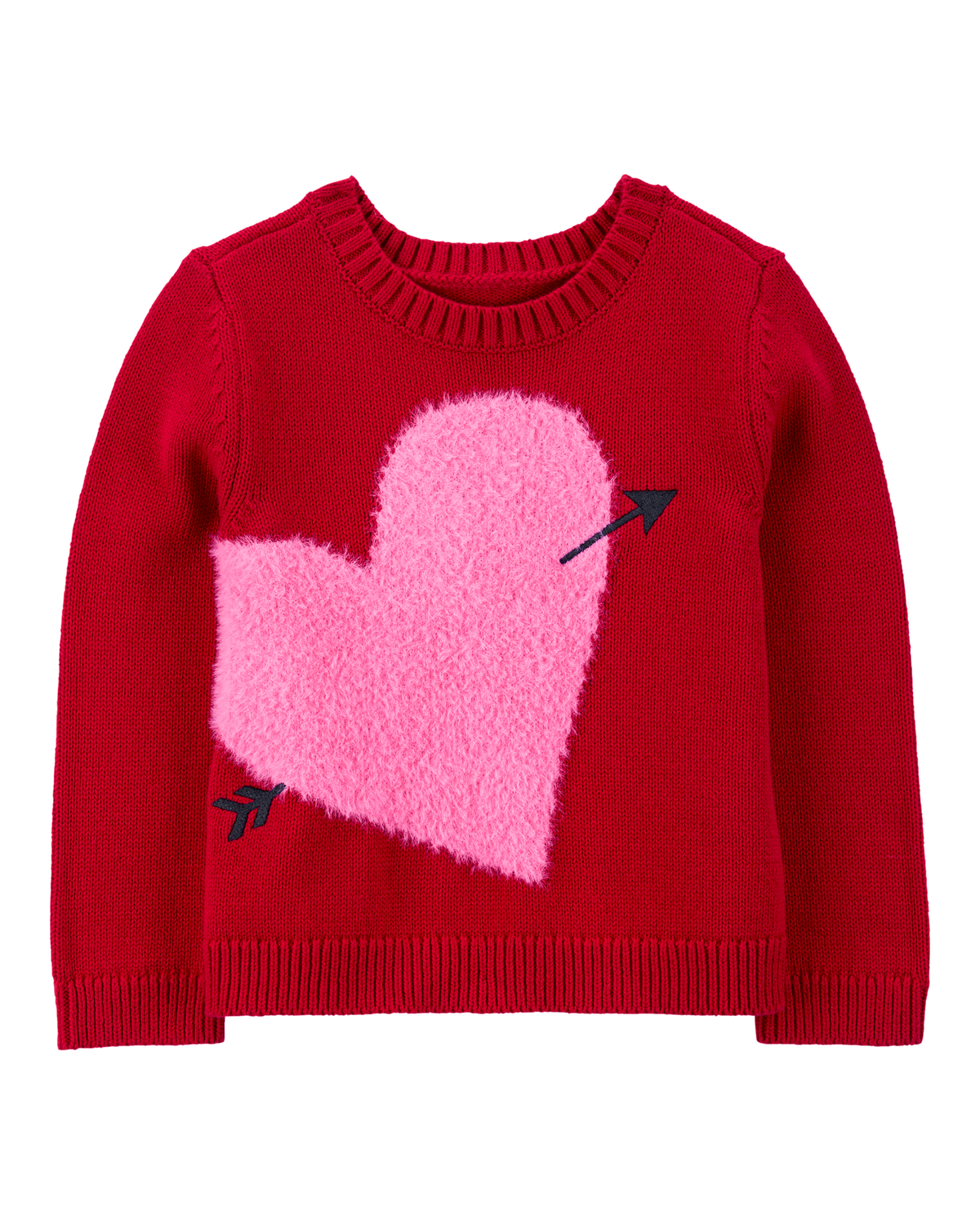 Baby Valentine's Day Heart Sweater - Red - Carter's | Carter's