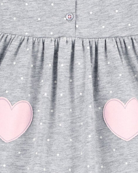  Product image 4 of Baby Heart Jersey Dress