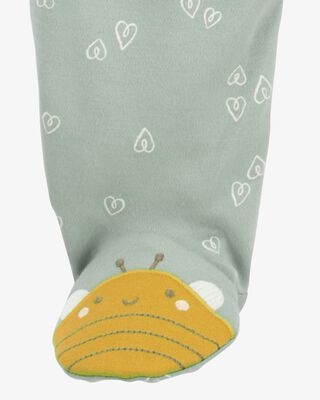 Product image 2 of Baby Bee Zip 2-Way Zip Cotton Sleep & Play Pajamas