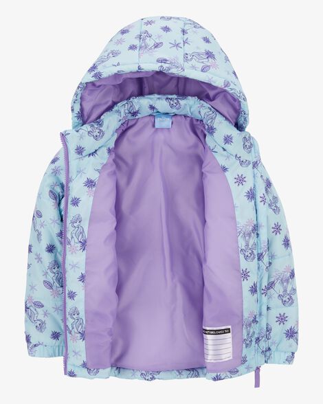  Product image 2 of Kid Frozen Puffer Jacket - Blue