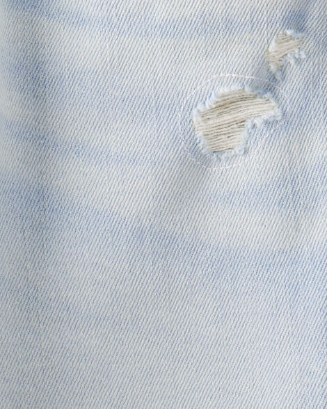 Product image 4 of Kid High Rise Baggy Wide Leg Jeans - Lily Light Denim Wash