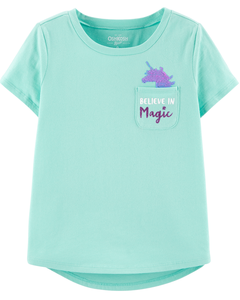 pride flip sequin tee