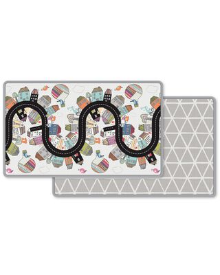 Product image 1 of Doubleplay Reversible Playmat - Vibrant Village
