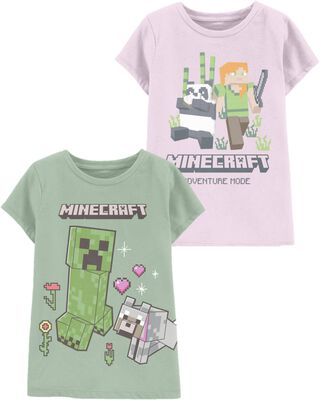 Product image 1 of Kid 2-Pack Minecraft® Tees