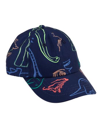 Toddler Dinosaur Swim Baseball Cap