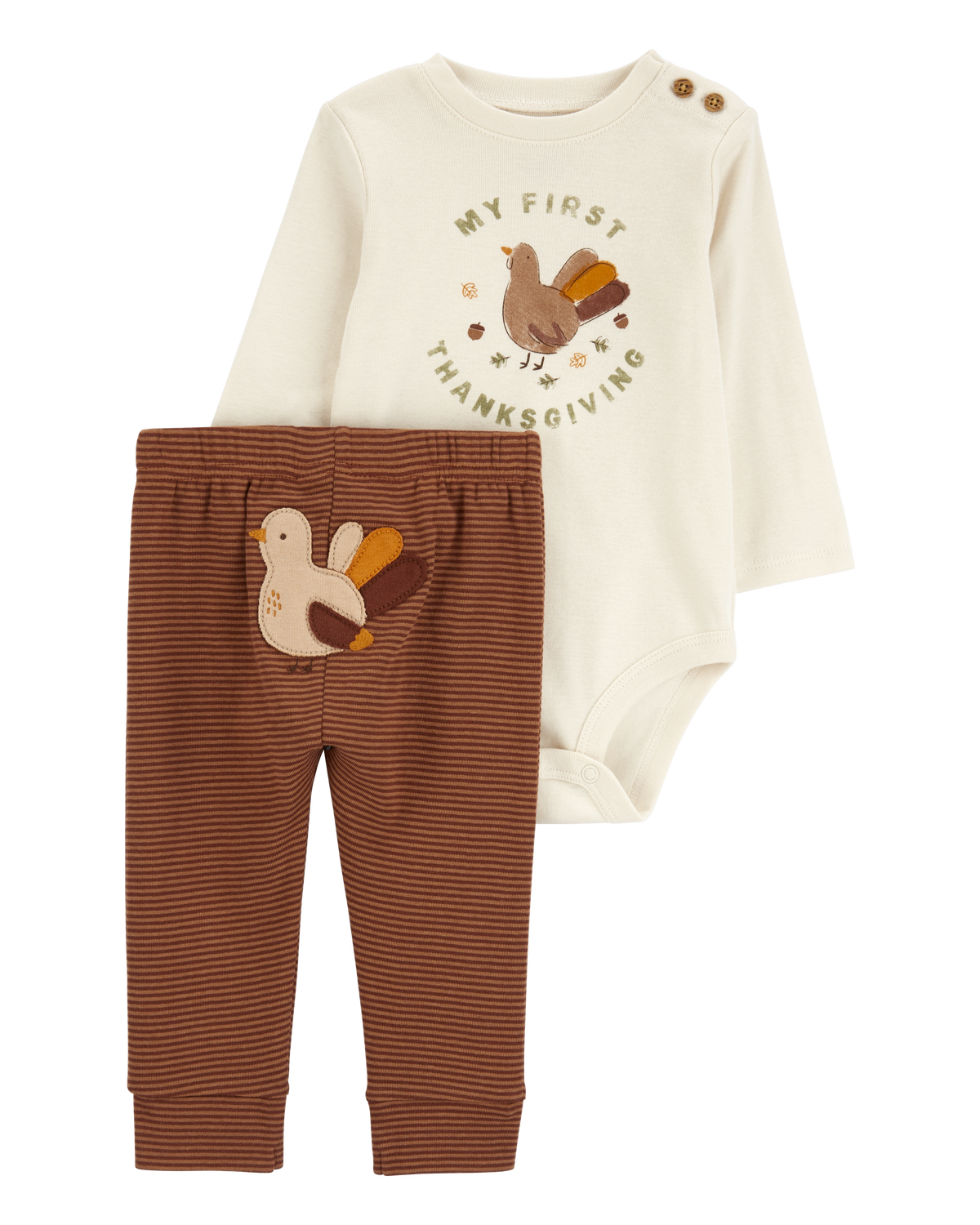 Baby 2 Piece My First Thanksgiving Bodysuit Pant Set Carter s Carter s