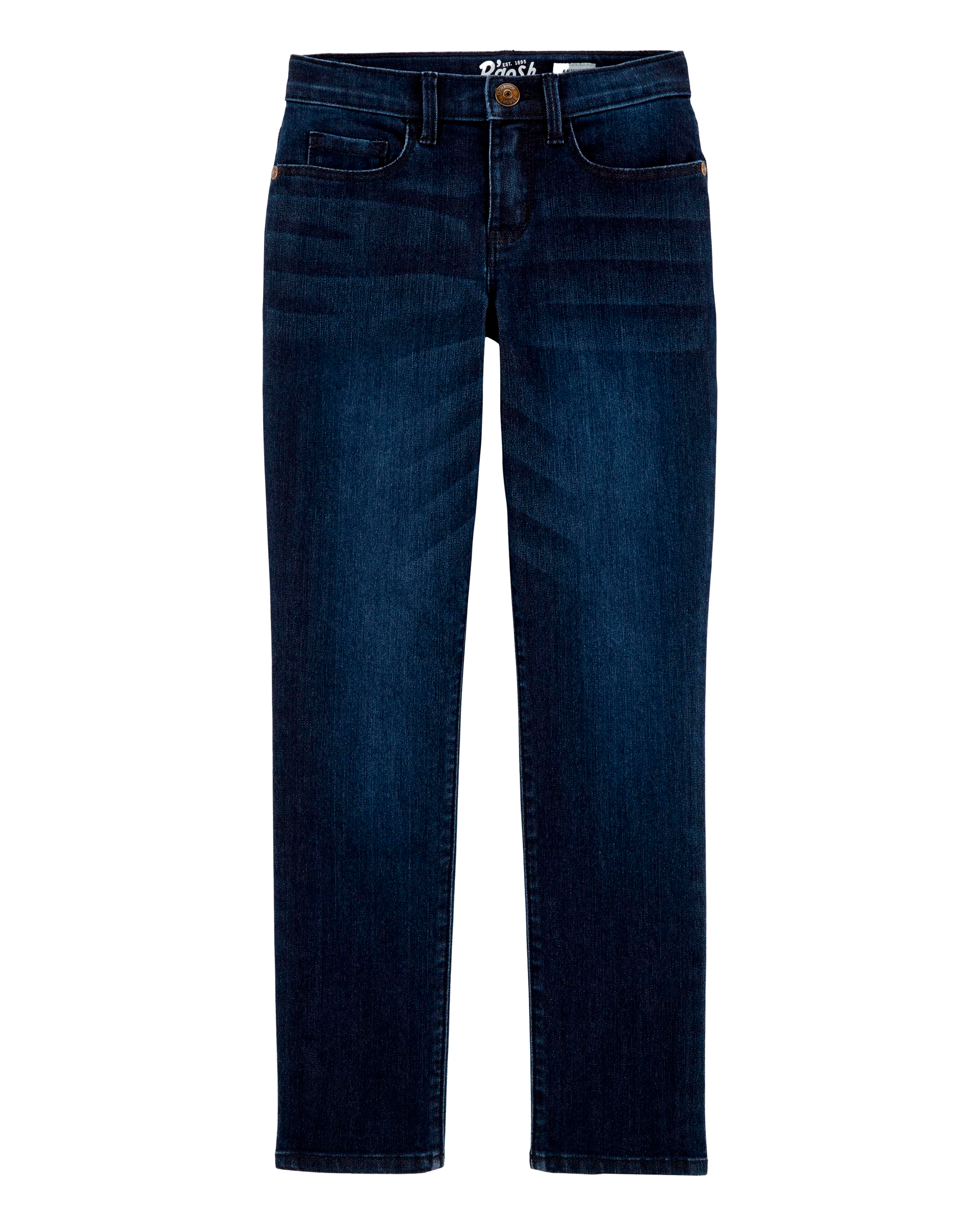 Kid Dark Wash Slim-Fit Skinny-Leg Jeans