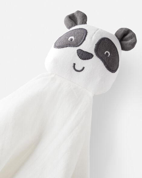 Baby Cotton Muslin Panda Lovie - Carter
