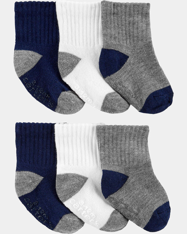Product image 1 of Toddler 6-Pack Ankle Socks