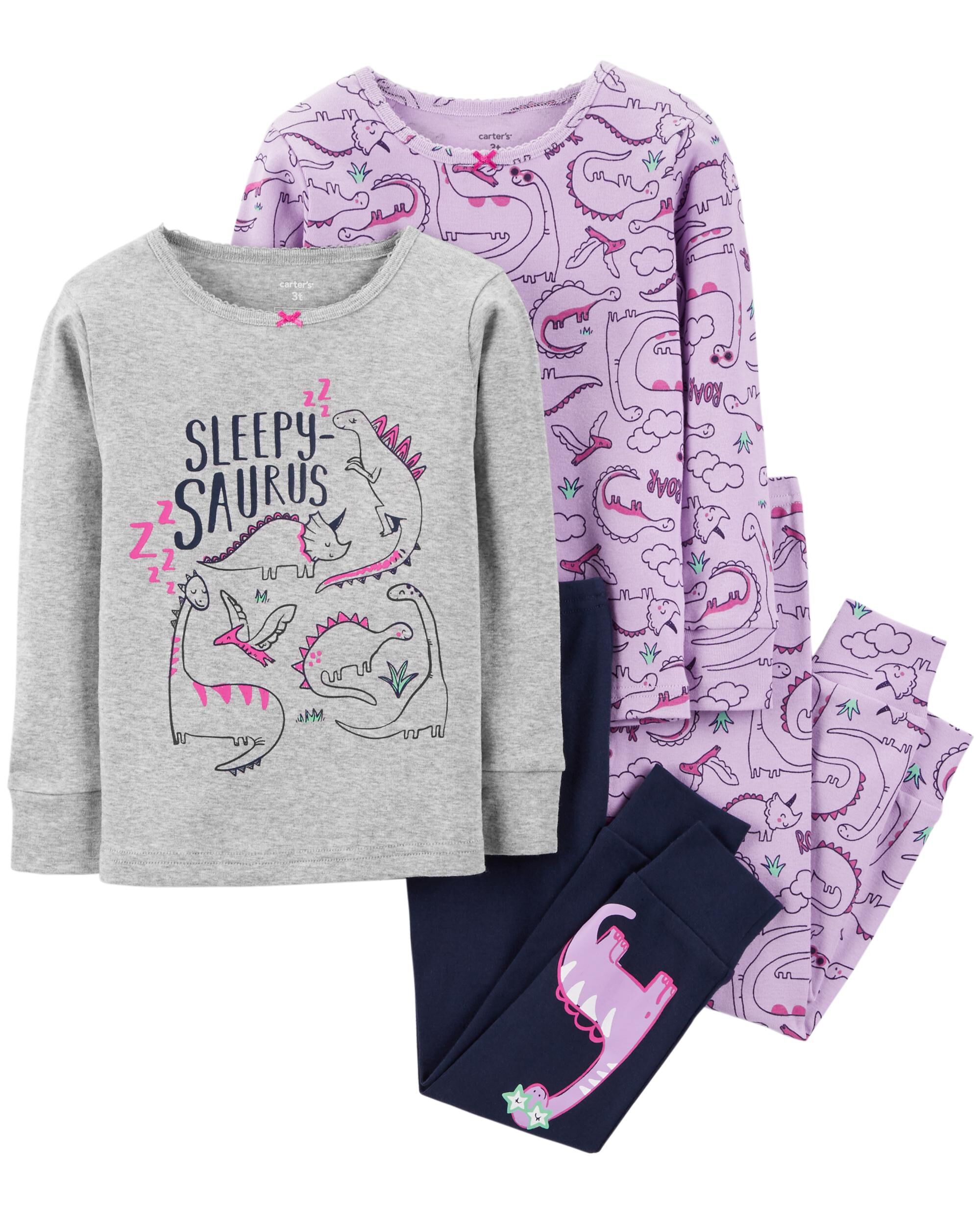 carter's dinosaur pajamas